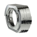 Комплект Маски S-48 для Bi-led лінз ДХО(DRL) хром 2.5 дюйми Silver White