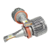 Автолампи Led H11 H8 H9 H16 AL-11 Dual color білий/жовтий DriveX Canbus 5500/3000K 50W 12000Lm 9-16V