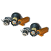 Комплект ламп LED ДХО поворот PY21W P21W W21W SMD4014 білий/жовтий 12V Комплект ламп LED ДХО поворот PY21W P21W W21W SMD4014 білий/жовтий 12V