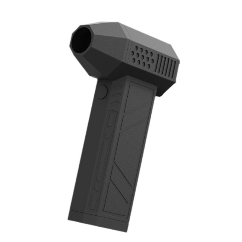 Міні турбовентилятор Jet Fan Turbo Crossgun 4 режима 130000RPM 45m/s 120W + ліхтар