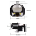 Комплект світлодіодних лінз SANVI LK3L LASER 6000K 3.0“ 65/105W 12V