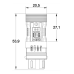 Комплект світлодіодних ламп StarLight LED SL-CB7 CANBUS P27/7W (3157) W2,5x16q WHITE 6000K 12V