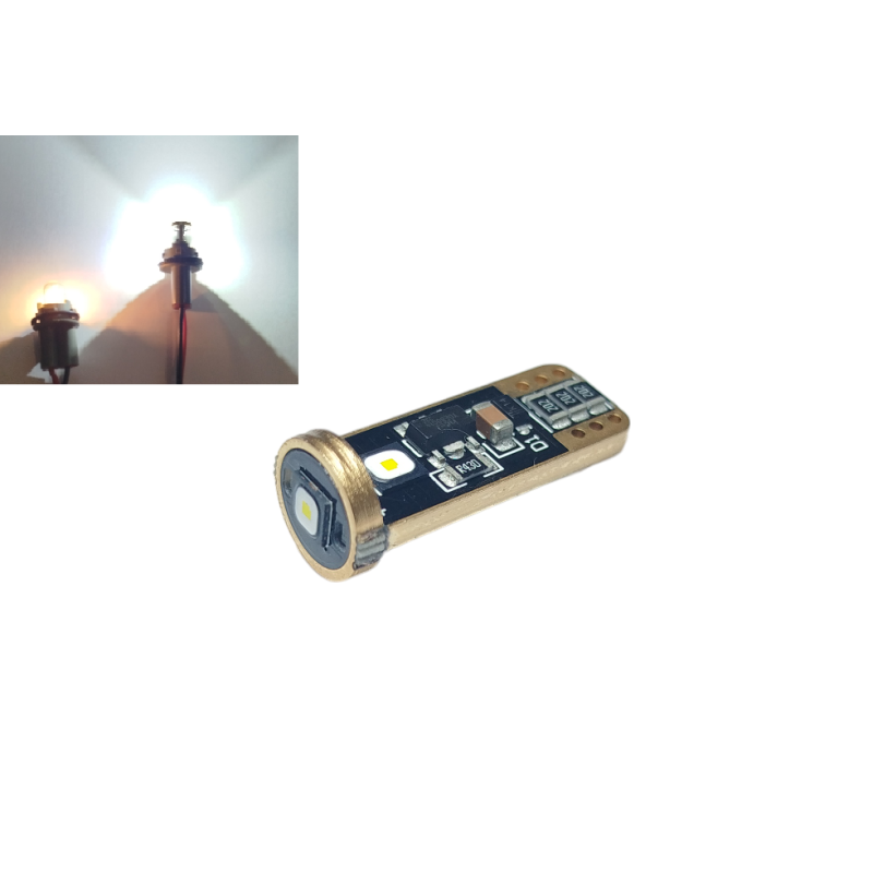 Автолампи LED T10 білий W5W 12V 6000К CANBUS SMD3838 VAG Skoda Volkswagen