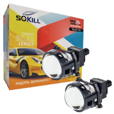 Автомобільні BI-LED лінзи Sokil SK-6R 3.0“ 55/65W 6000K 9-16В