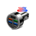 Швидка зарядка 12В / 24В вольтметр в прикурювач 4 USB + 2 Type-C PD QC3.0  швидка зарядка LED дисплей