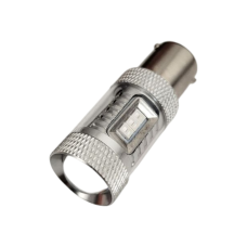 Автолампа LED PY21W жовтий Amber 1156 BAU15S 12В поворот