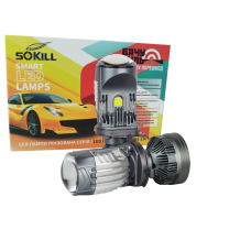Світлодіодні міні лінзи LED Sokill SLE-03 H4 H/L 9-60V 80/100W 6000K
