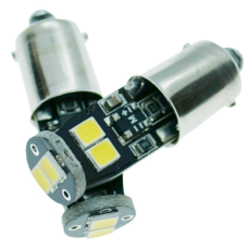 LED автолампа 3G6 STELLAR Т4W/BA9SW світлодіодні CanBus в габарити, стопи, повороти, підсвічування номера, ДХВ (2 шт.)