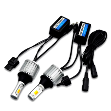 Ходові вогні BAXSTER DRL + поворот W21W Cob Light CANBUS W3X16q 12V