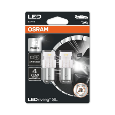 Комплект світлодіодних ламп OSRAM LEDriving SL 7528DWP-02b P21/12V 5W BAY15d White