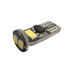 Автолампа LED W5W білий T10 6SMD 2835 12V CANBUS з обманкою