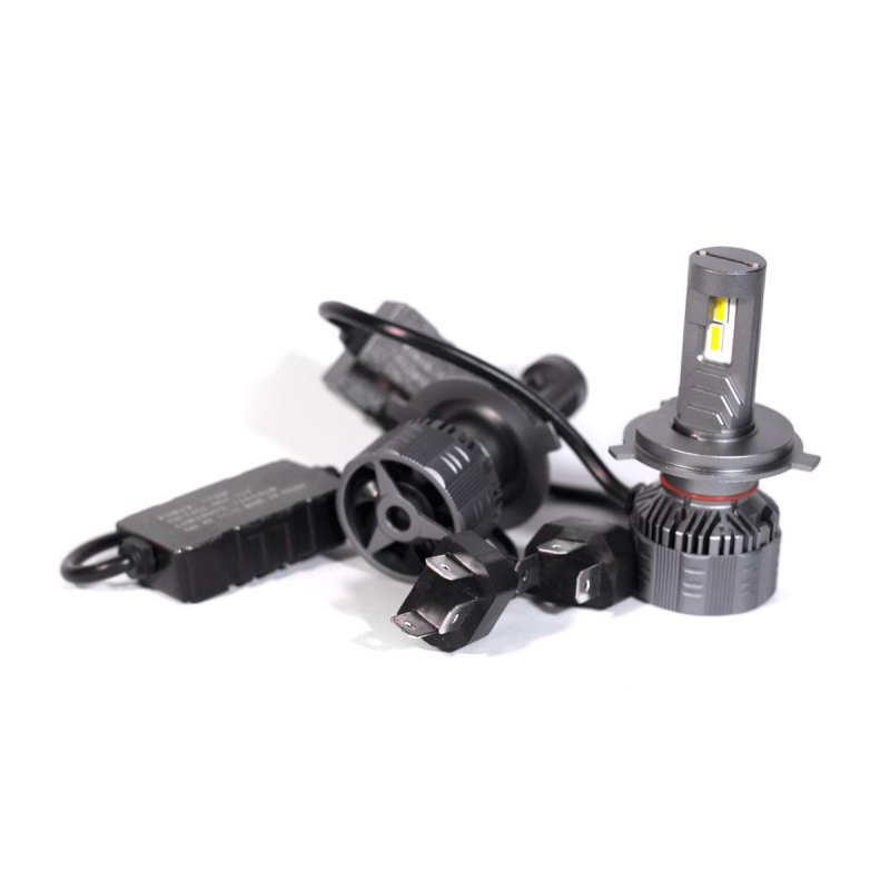 Комплект світлодіодних ламп TBS Design TF3 MAX H4 H/L P43t 9-32V 130 W 15000 Lm 6000 K + CANBUS