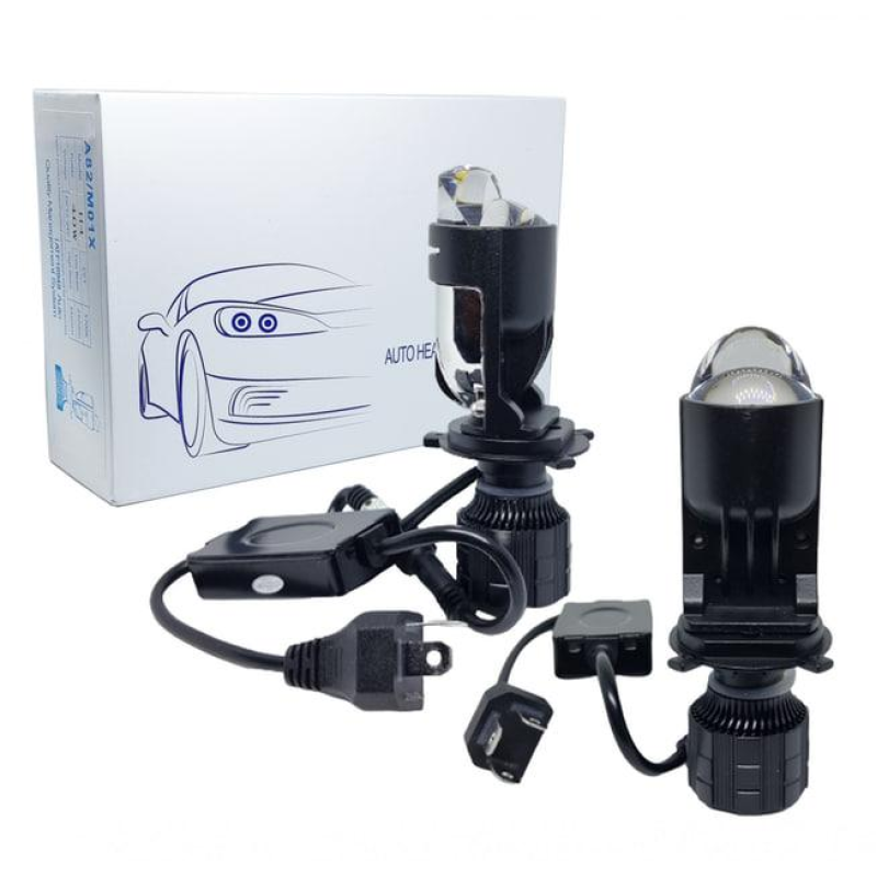 Комплект світлодіодних лінз HeadLight A80 H4 BI-LED 12-24V