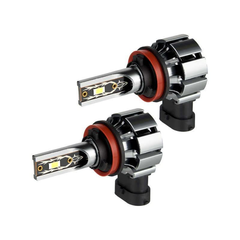 Комплект LED ламп T5 H11 (H8/H9/H16) 12 V 60 W / set 6000 K 12 V