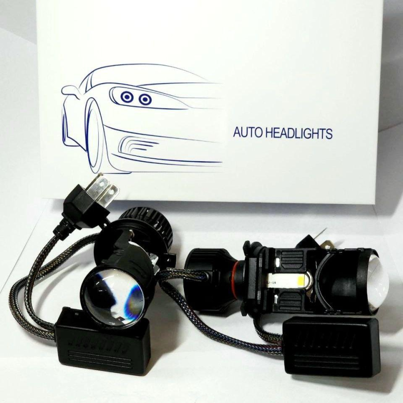 Комплект світлодіодних лінз StarLight M01S H4 6000K 45/60W 12/24V