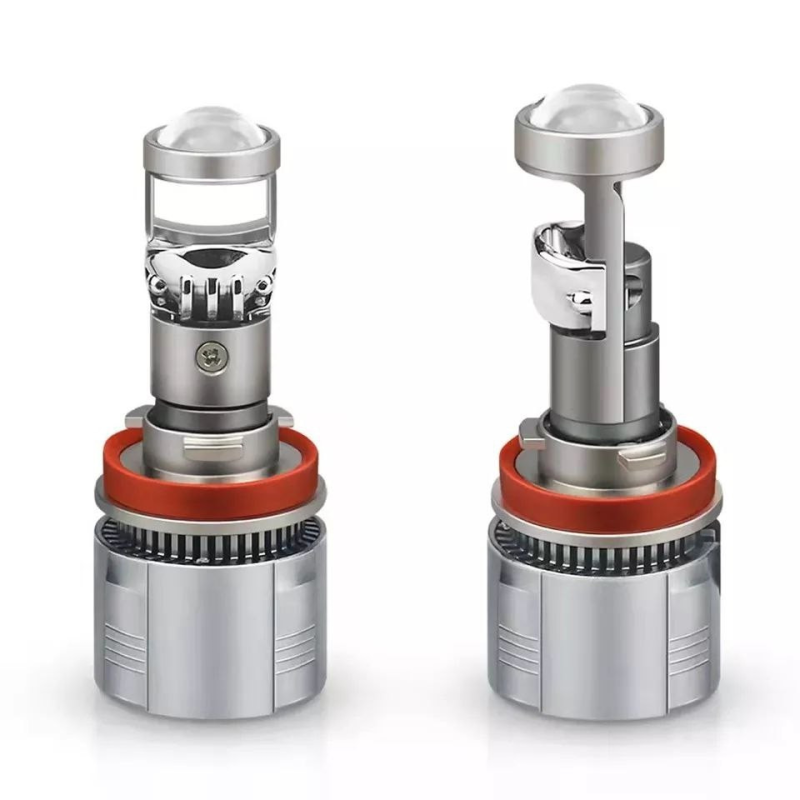 Комплект світлодіодних лінз Sanvi A80 H11 (H8/H9/H16) Mono-LED 5700K 12/24V