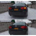 Автолампа LED для жовтих поворотів USA W21W Amber 7440 T20 12В 21Вт бурштиновий