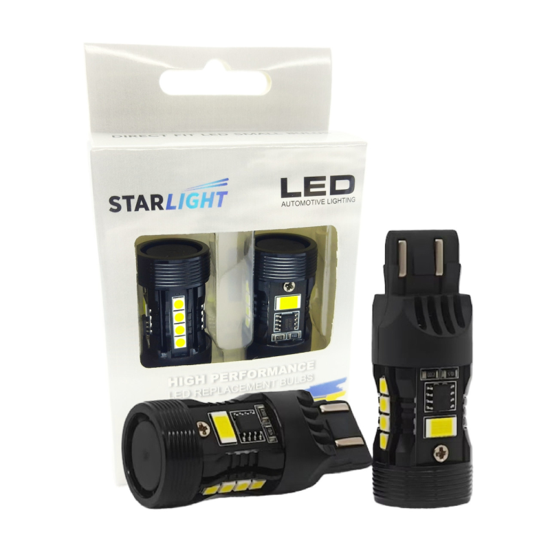 Комплект світлодіодних ламп StarLight LED SL-CB7 CANBUS W21/5W (7443) W3X16q WHITE 6000K 12V