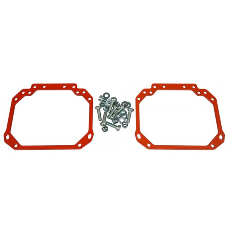 Перехідні рамки для заміни лінз на Bi-Led Hella2 - Hella3 Audi A6 C6 (без AFS)