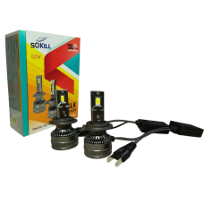 Автолампи Led H7 GLK Sokill 6000K 60W 9-32В 14000Lm Canbus