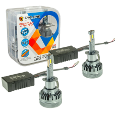 Автолампи Led H1 CYCLONE type 48 70W 5500K 18000Lm 9-32V