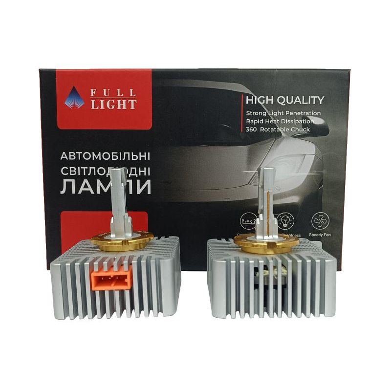 Комплект світлодіодних Led ламп Full Light A5 H1  Canbus /55Wat /6000K/ 10000 lumen/ 9-60V