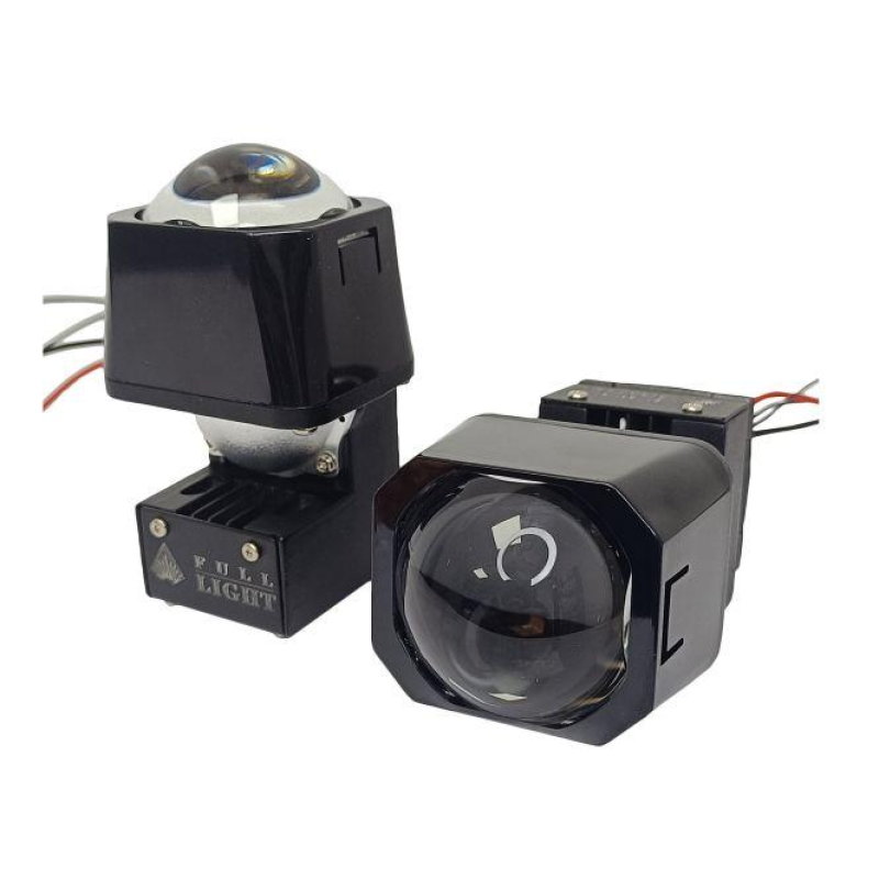 Комплект світлодіодних  матричних BiLed лінз   Full Light X2 Matrix  1.5“  30W  5500K