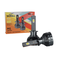 Автолампи Led H1 MG Sokill 6000K 80W 9-32В 14000Lm Canbus