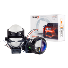 Світлодіодні Bi-LED лінзи Triada DLX DriveX 3.0“ 5500k 100/ 110W 12v